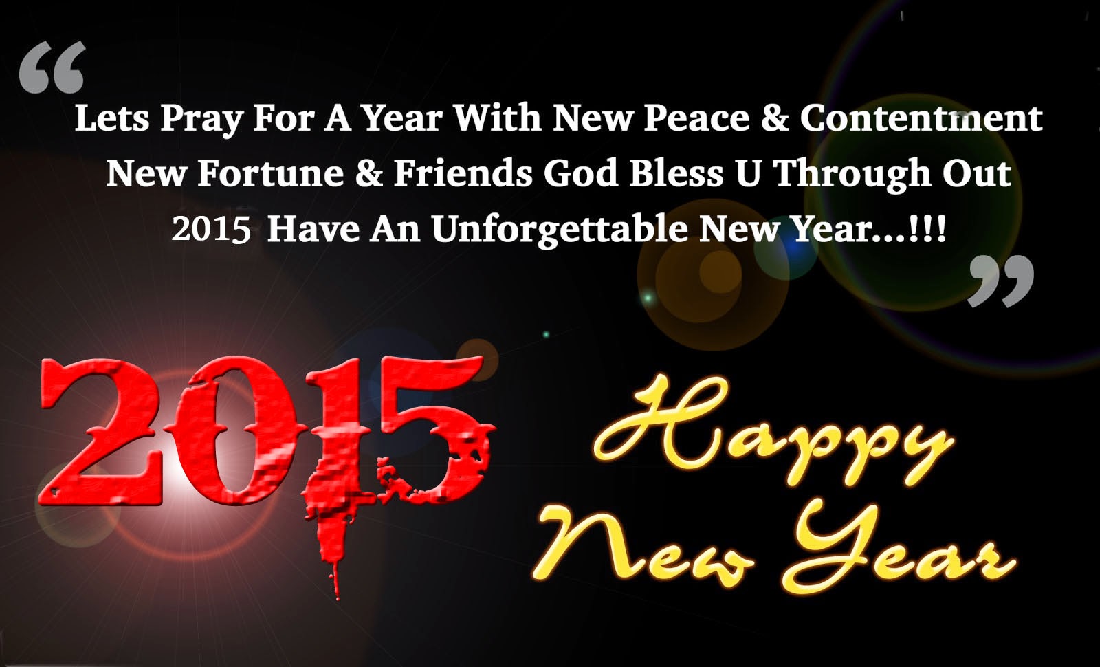 Happy New Year Greeting Cards