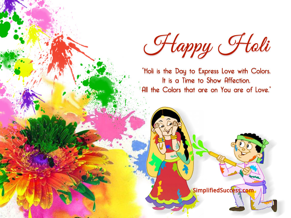 Happy Holi Whatsapp Status Messages 2016